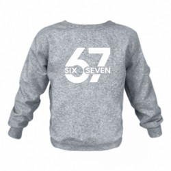 Дитячий світшот на флісі Six Seven