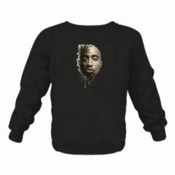 Дитячий світшот на флісі Tupac Shakur - FATLINE Дитячий світшот на флісі Tupac Shakur