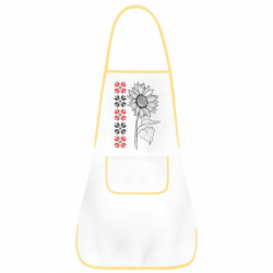 Фартук Подсолнухи, вышивка - FATLINE Фартук Подсолнухи, вышивка