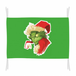 Флаг Гринч портрет - FATLINE Флаг Гринч портрет