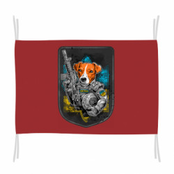 Флаг Пес Патрон арт - FATLINE Флаг Пес Патрон арт