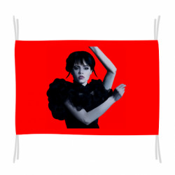 Флаг Уэнсдей Позирует - FATLINE Флаг Уэнсдей Позирует