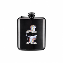 Фляга Arm До и После Вина Единорог - FATLINE Фляга Arm До и После Вина Единорог