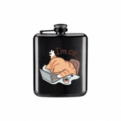 Фляга Arm I'm ok Cat - FATLINE Фляга Arm I'm ok Cat