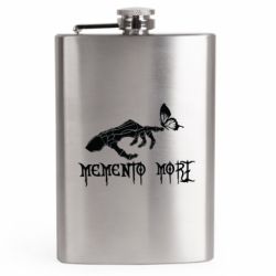 Фляга дорожная Мементо мори - FATLINE Фляга дорожная Мементо мори