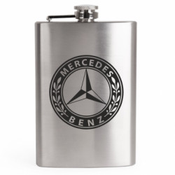 Фляга дорожная Mercedes Classic logo - FATLINE Фляга дорожная Mercedes Classic logo