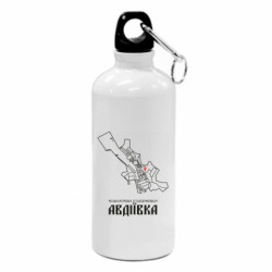 Фляга Карта Авдеевка - FATLINE Фляга Карта Авдеевка