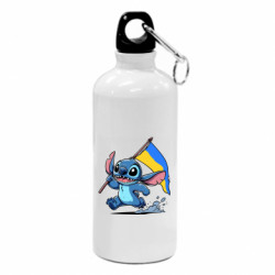 Фляга Стич с украинским флагом - FATLINE Фляга Стич с украинским флагом