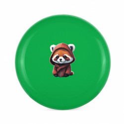 Фрисби Красная панда в куртке с капюшоном - FATLINE Фрисби Красная панда в куртке с капюшоном