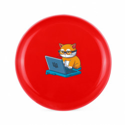 Фрисби кот программист патриот - FATLINE Фрисби кот программист патриот