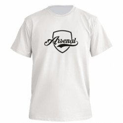 Футболка преміум чоловіча FATLINE Arsenal shield logo - FATLINE Футболка преміум чоловіча FATLINE Arsenal shield logo