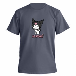 Футболка преміум чоловіча FATLINE Cute Kuromi - FATLINE Футболка преміум чоловіча FATLINE Cute Kuromi