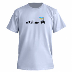 Футболка премиум мужская FATLINE Evolution Ukraine