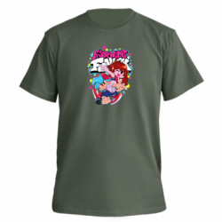 Футболка премиум мужская FATLINE FNF Heroes - FATLINE Футболка премиум мужская FATLINE FNF Heroes