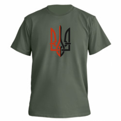 Футболка преміум чоловіча FATLINE Герб України Тризуб - FATLINE Футболка преміум чоловіча FATLINE Герб України Тризуб