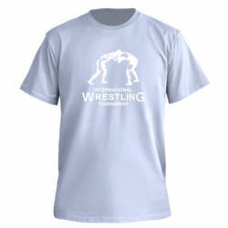 Футболка премиум мужская FATLINE International Wrestling Tournament - FATLINE Футболка премиум мужская FATLINE International Wrestling Tournament