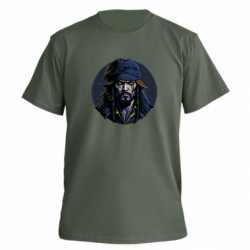 Футболка преміум чоловіча FATLINE Капітан Джек Горобець