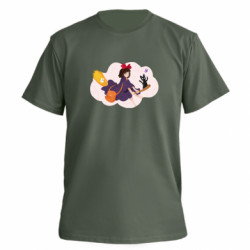 Футболка преміум чоловіча FATLINE Kiki's delivery - FATLINE Футболка преміум чоловіча FATLINE Kiki's delivery