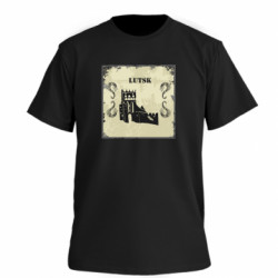 Футболка премиум мужская FATLINE Луцк Old School - FATLINE Футболка премиум мужская FATLINE Луцк Old School
