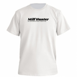 Футболка преміум чоловіча FATLINE Milf Hunter. - FATLINE Футболка преміум чоловіча FATLINE Milf Hunter.