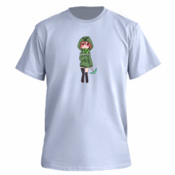 Футболка премиум мужская FATLINE Minecraft anime - FATLINE Футболка премиум мужская FATLINE Minecraft anime