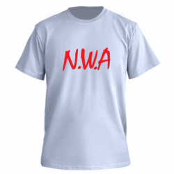 Футболка премиум мужская FATLINE N.W.A Logo