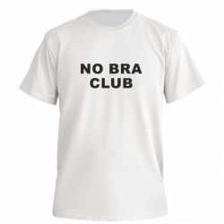 Футболка премиум мужская FATLINE No bra club - FATLINE Футболка премиум мужская FATLINE No bra club