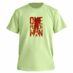 Футболка премиум мужская FATLINE One Punch Man Saitama - FATLINE Футболка премиум мужская FATLINE One Punch Man Saitama