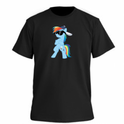 Футболка премиум мужская FATLINE Rainbow Dash Cool - FATLINE Футболка премиум мужская FATLINE Rainbow Dash Cool