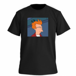 Футболка премиум мужская FATLINE Suspicious Fry