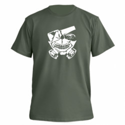 Футболка преміум чоловіча FATLINE Tokyo Ghoul mask - FATLINE Футболка преміум чоловіча FATLINE Tokyo Ghoul mask