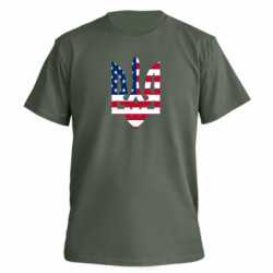 Футболка премиум мужская FATLINE Україна+США