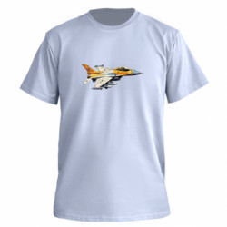 Футболка премиум мужская FATLINE Истребитель ф-16 - FATLINE Футболка премиум мужская FATLINE Истребитель ф-16