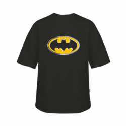 Футболка дитяча оверсайз FATLINE Batman Gold Logo - FATLINE Футболка дитяча оверсайз FATLINE Batman Gold Logo