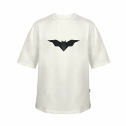 Футболка детская оверсайз FATLINE Batman unusual logo - FATLINE Футболка детская оверсайз FATLINE Batman unusual logo