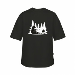 Футболка детская оверсайз FATLINE Bear on picnic - FATLINE Футболка детская оверсайз FATLINE Bear on picnic