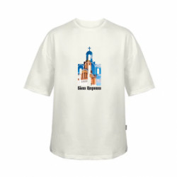 Футболка дитяча оверсайз FATLINE Біла Церква фото