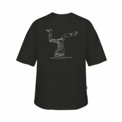 Футболка дитяча оверсайз FATLINE Брейкданс обертання на голові монолайн