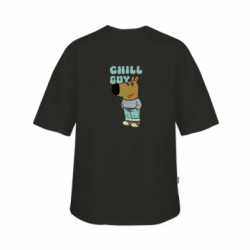 Футболка дитяча оверсайз FATLINE Чілловий хлопець - FATLINE Футболка дитяча оверсайз FATLINE Чілловий хлопець