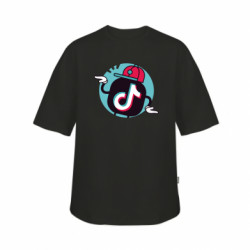 Футболка дитяча оверсайз FATLINE Dancing Tik tok - FATLINE Футболка дитяча оверсайз FATLINE Dancing Tik tok