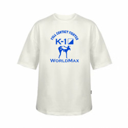 Футболка дитяча оверсайз FATLINE Full contact fighter K-1 Worldmax - FATLINE Футболка дитяча оверсайз FATLINE Full contact fighter K-1 Worldmax