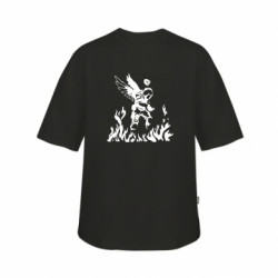 Футболка дитяча оверсайз FATLINE Hot Defuse - FATLINE Футболка дитяча оверсайз FATLINE Hot Defuse