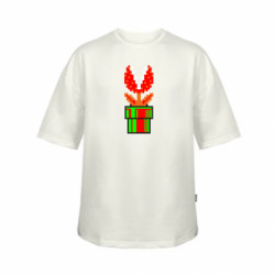 Футболка дитяча оверсайз FATLINE Квітка-людожер Супер Маріо - FATLINE Футболка дитяча оверсайз FATLINE Квітка-людожер Супер Маріо