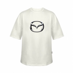Футболка детская оверсайз FATLINE Mazda 3D Logo - FATLINE Футболка детская оверсайз FATLINE Mazda 3D Logo