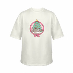 Футболка дитяча оверсайз FATLINE Meowy Holidays - FATLINE Футболка дитяча оверсайз FATLINE Meowy Holidays