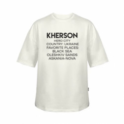 Футболка дитяча оверсайз FATLINE Місто Герой Херсон