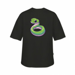 Футболка дитяча оверсайз FATLINE Мультяшна змійка - FATLINE Футболка дитяча оверсайз FATLINE Мультяшна змійка