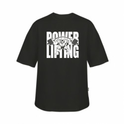 Футболка дитяча оверсайз FATLINE Powerlifting logo - FATLINE Футболка дитяча оверсайз FATLINE Powerlifting logo
