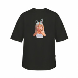 Футболка детская оверсайз FATLINE Roblox girl - FATLINE Футболка детская оверсайз FATLINE Roblox girl