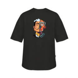 Футболка дитяча оверсайз FATLINE Salvador Dali and Pablo Picasso - FATLINE Футболка дитяча оверсайз FATLINE Salvador Dali and Pablo Picasso